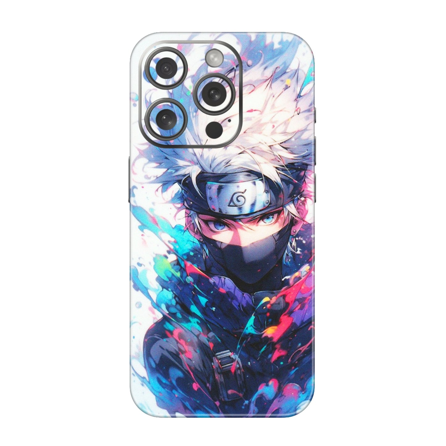 Apple iPhone Skins (All Models) - Naruto Face Mask - Matte Finish (M-03) iPhone 15 Pro