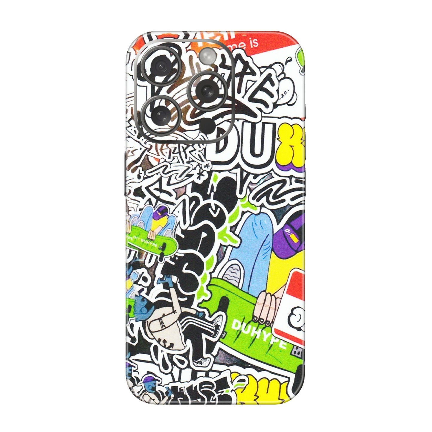 Apple iPhone Skins (All Models) - Dope Graffiti - Matte Finish (M-61) iPhone 15 Pro