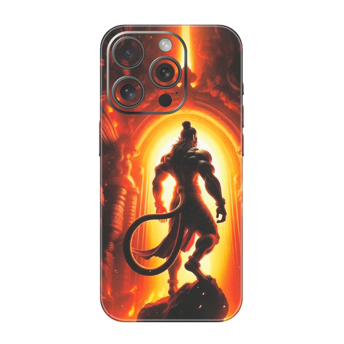 Apple iPhone Skins (All Models) - HanumanJi - Matte Finish (M-06) iPhone 15 Pro