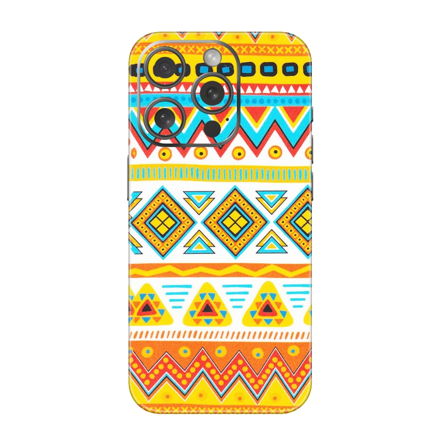 Apple iPhone Skins (All Models) - Mexican Abstract - Matte Finish (M-71) iPhone 15 Pro