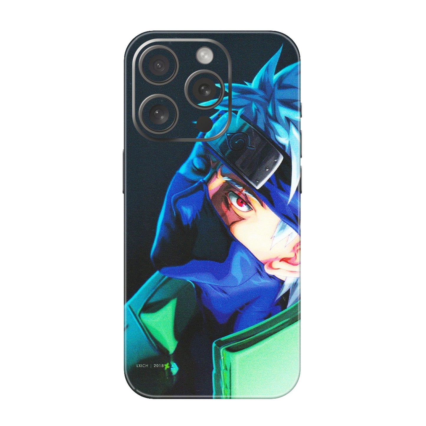 Apple iPhone Skins (All Models) - Evil Anime Look - Matte Finish (M-90) iPhone 15 Pro