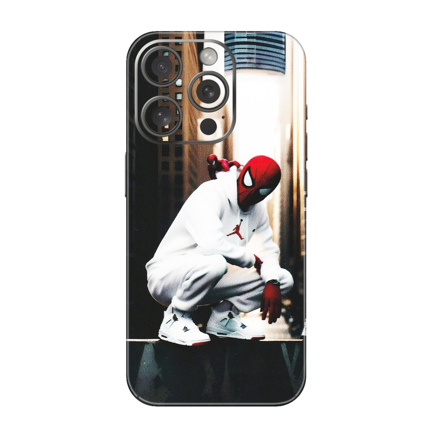 Apple iPhone Skins (All Models) - Sportsman Spider Man - Matte Finish (M-94) iPhone 15 Pro