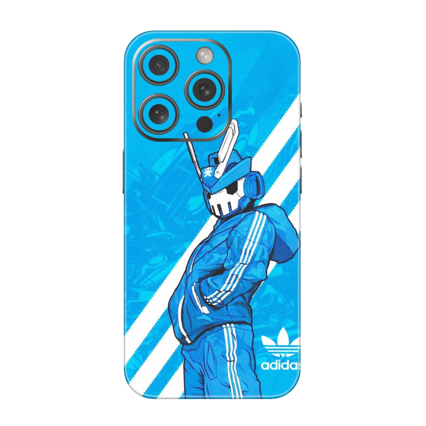Apple iPhone Skins (All Models) - Battle of Adidas - Matte Finish (M-98) iPhone 15 Pro