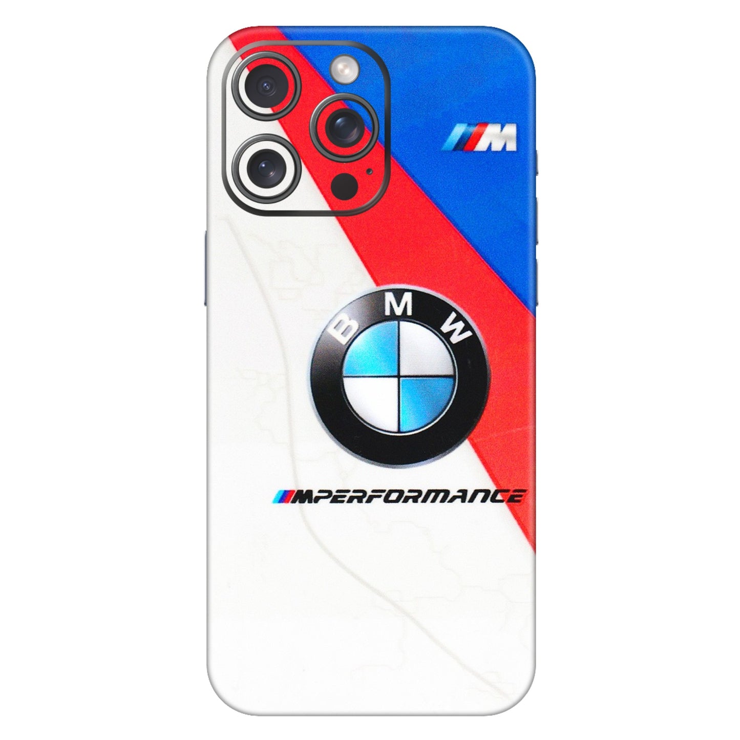Apple iPhone Skins (All Models) - BM Performance Car Lover - 3D Embossed Finish (L-10) iPhone 15 Pro Max