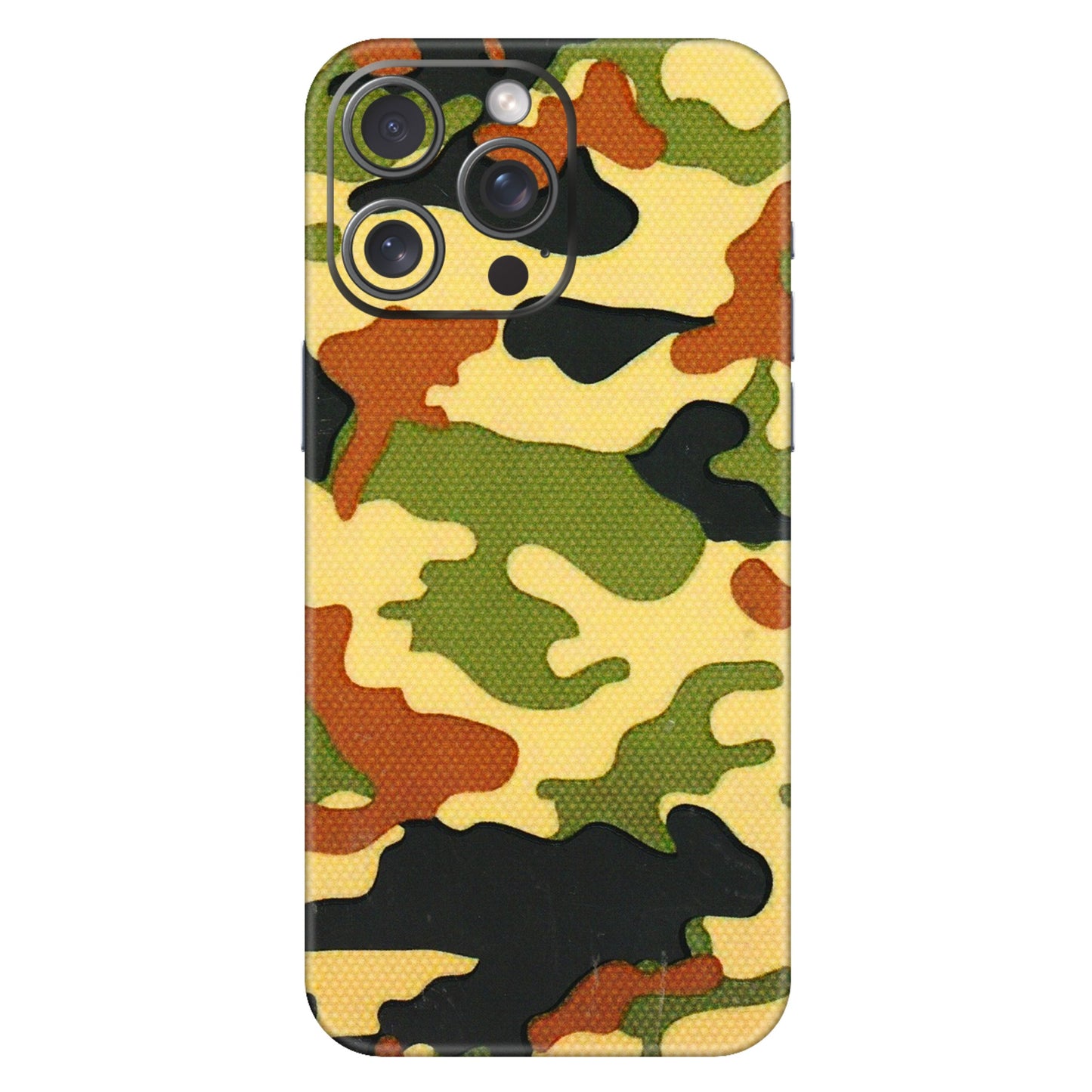 Apple iPhone Skins (All Models) - Indian Military - 3D Embossed Finish (L-234) iPhone 15 Pro Max