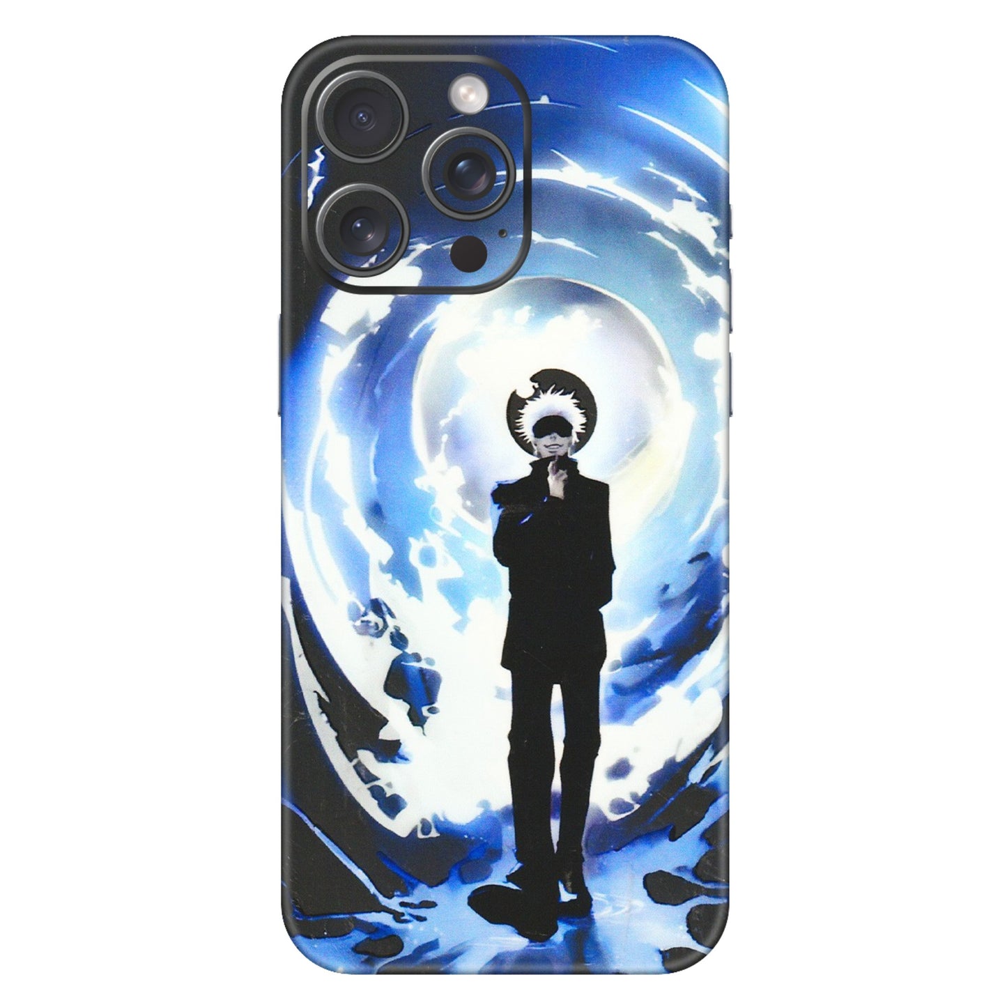 Apple iPhone Skins (All Models) - Jujustu Kaisen Anime Manga - 3D Embossed Finish (L-317) iPhone 15 Pro Max