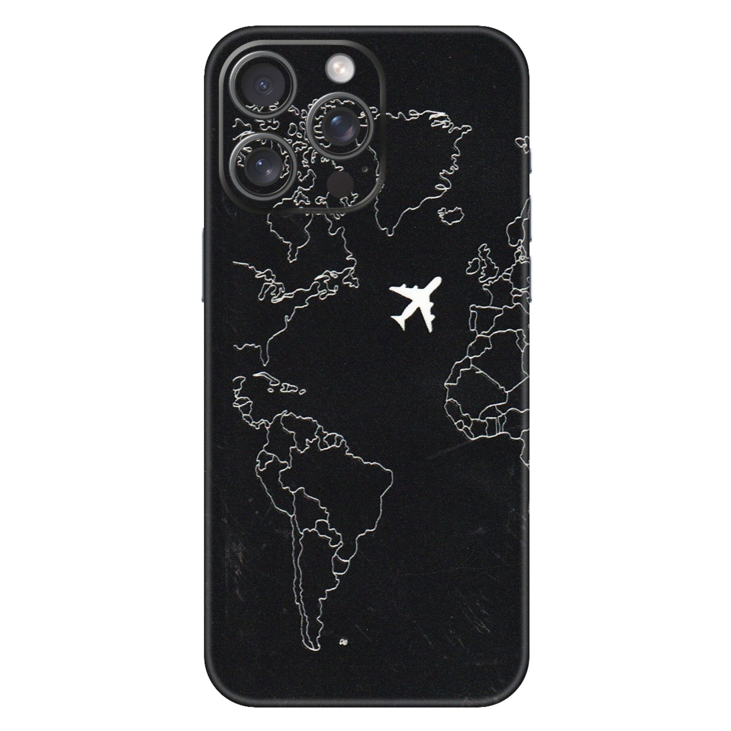 Apple iPhone Skins (All Models) - Never Ending Travel - 3D Embossed Finish (L-79) iPhone 15 Pro Max