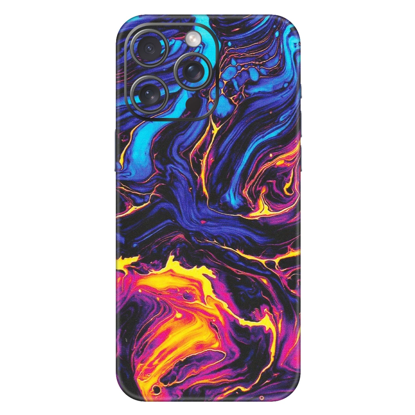 Apple iPhone Skins (All Models) - Abstract Paint Classy - Matte Finish (M-15) iPhone 15 Pro Max