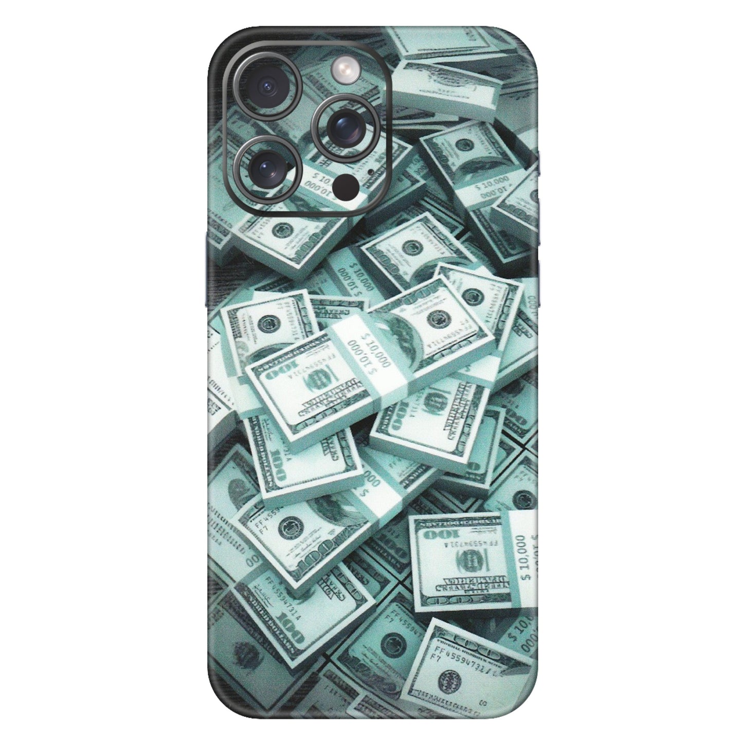 Apple iPhone Skins (All Models) - Hundred Dollar Bill - Matte Finish (M-162) iPhone 15 Pro Max