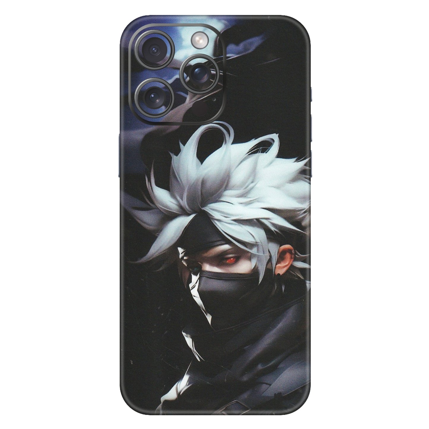 Apple iPhone Skins (All Models) - Kakashi Hatake Naruto - Matte Finish (M-169) iPhone 15 Pro Max