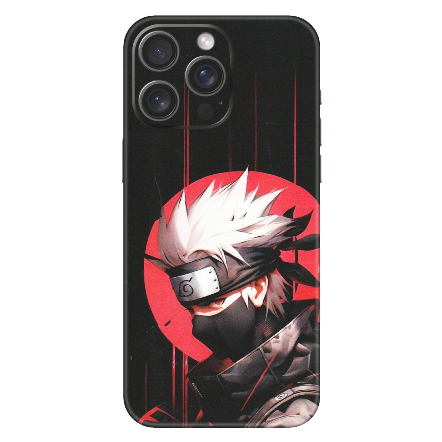 Apple iPhone Skins (All Models) - Naruto Anime Blood - Matte Finish (M-170) iPhone 15 Pro Max