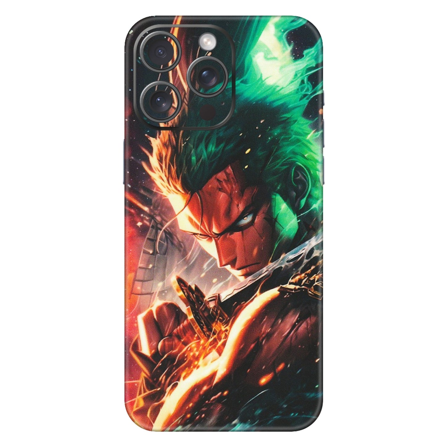 Apple iPhone Skins (All Models) - Anime Gojo Sword - Matte Finish (M-32) iPhone 15 Pro Max