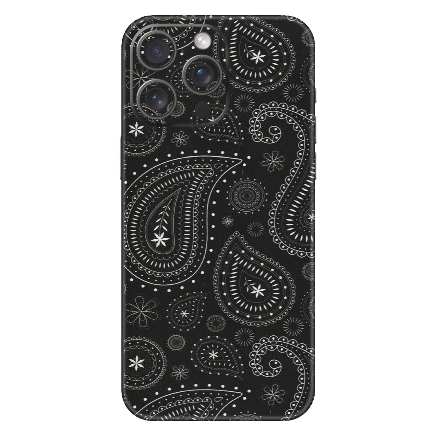 Apple iPhone Skins (All Models) - Black Sober Kerry - Matte Finish (M-37) iPhone 15 Pro Max