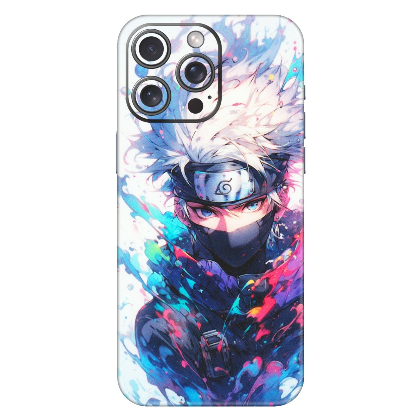 Apple iPhone Skins (All Models) - Naruto Face Mask - Matte Finish (M-03) iPhone 15 Pro Max
