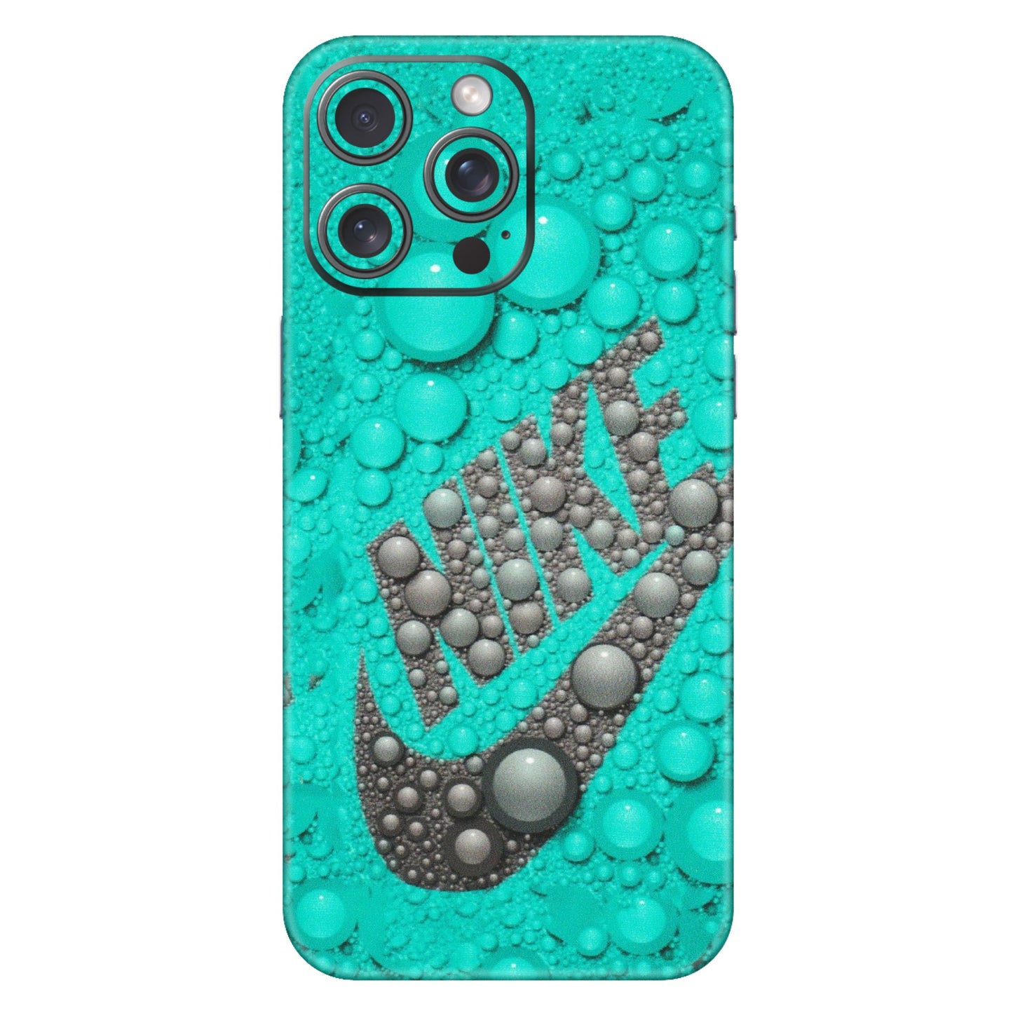 Apple iPhone Skins (All Models) - Shoe Brand Bubbles - Matte Finish (M-42) iPhone 15 Pro Max