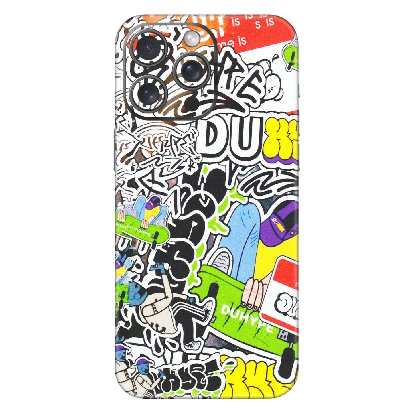 Apple iPhone Skins (All Models) - Dope Graffiti - Matte Finish (M-61) iPhone 15 Pro Max