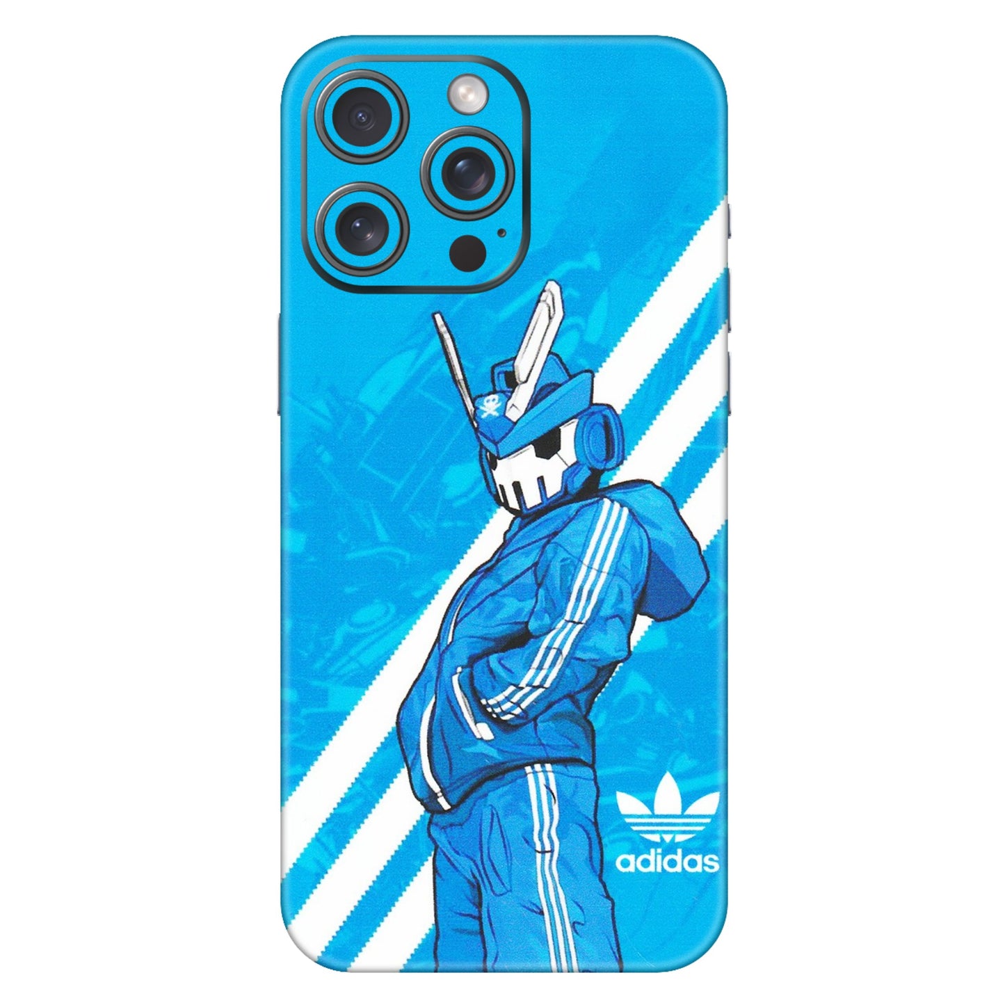 Apple iPhone Skins (All Models) - Battle of Adidas - Matte Finish (M-98) iPhone 15 Pro Max
