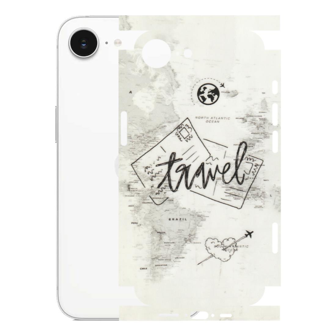Apple iPhone Skins (All Models) - Travel Ticket - Transparent Finish (T-06) iPhone 16E