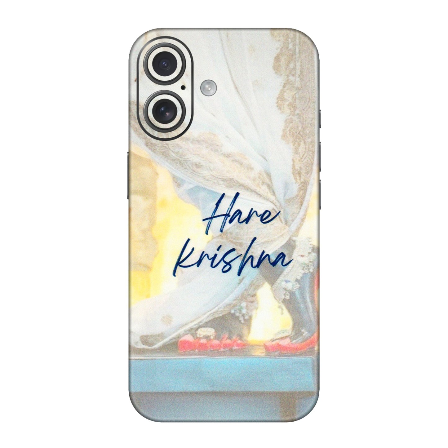 Apple iPhone Skins (All Models) - Hare Krishna - 3D Embossed Finish (L-03) iPhone 16