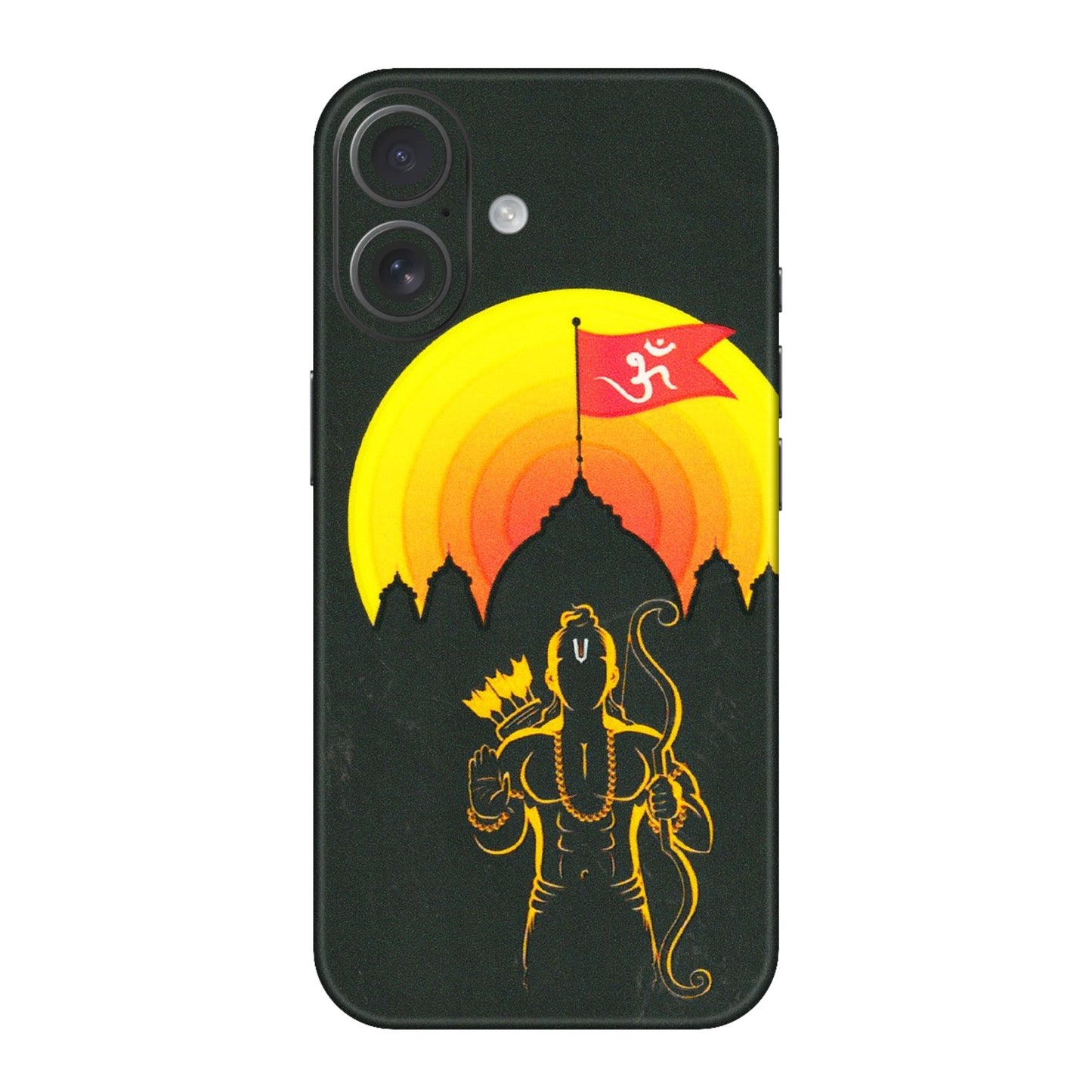 Apple iPhone Skins (All Models) - Lord Ram - 3D Embossed Finish (L-132) iPhone 16