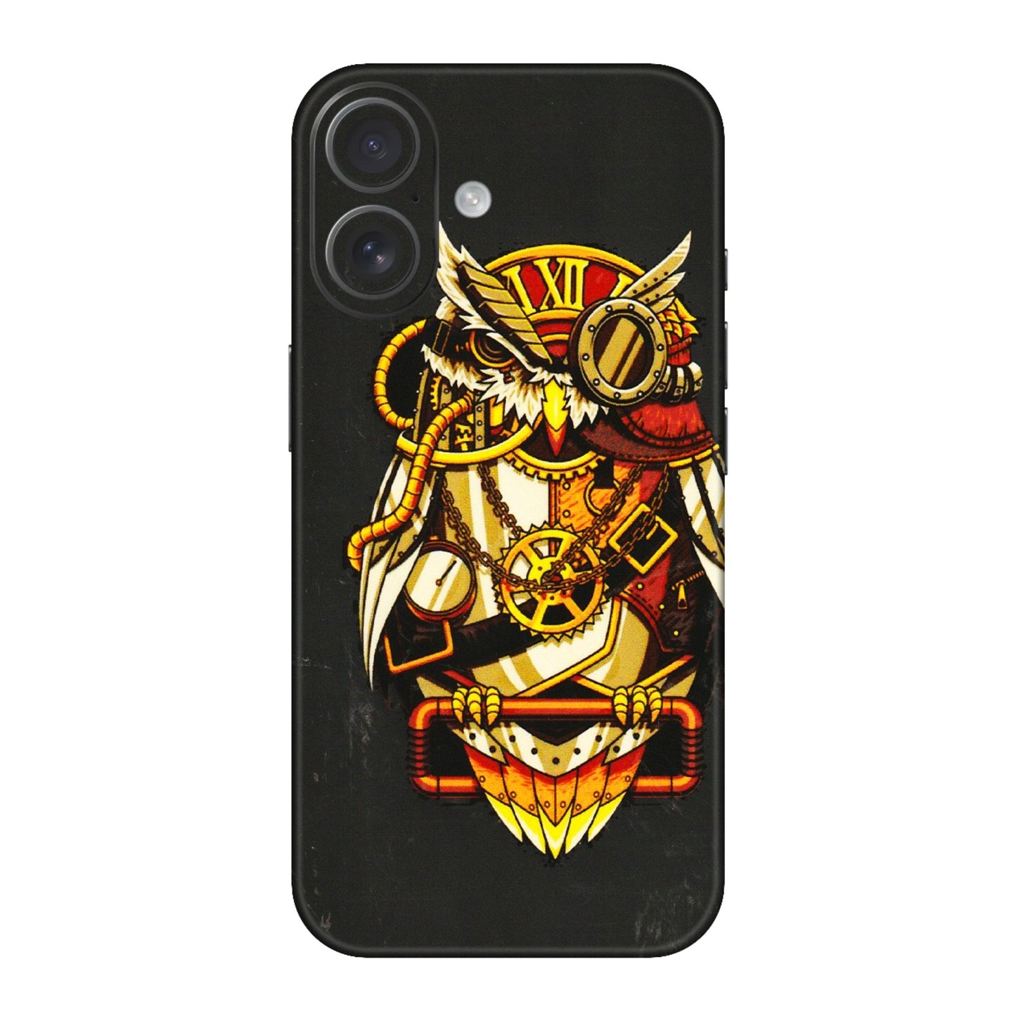 Apple iPhone Skins (All Models) - Classy Smart Owl - 3D Embossed Finish (L-144) iPhone 16