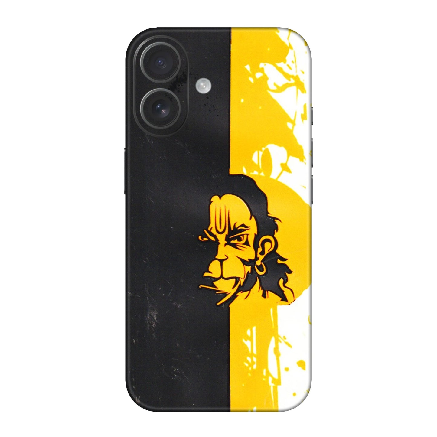 Apple iPhone Skins (All Models) - Bajrangbali - 3D Embossed Finish (L-151) iPhone 16