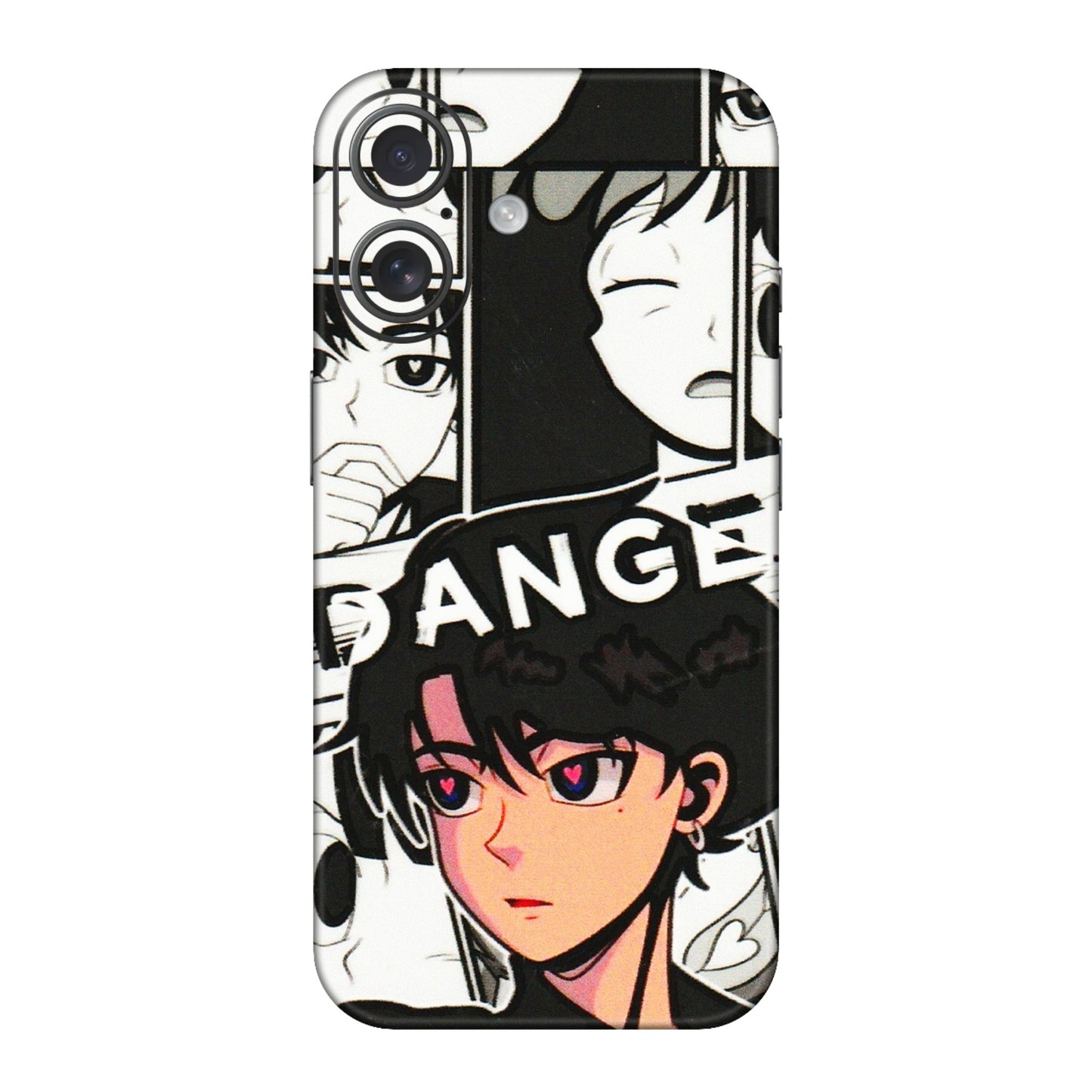 Apple iPhone Skins (All Models) - Danger Anime - 3D Embossed Finish (L-155) iPhone 16