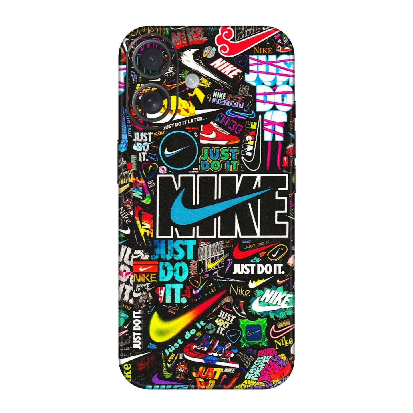 Apple iPhone Skins (All Models) - Just Do It Doodles - 3D Embossed Finish (L-166) iPhone 16