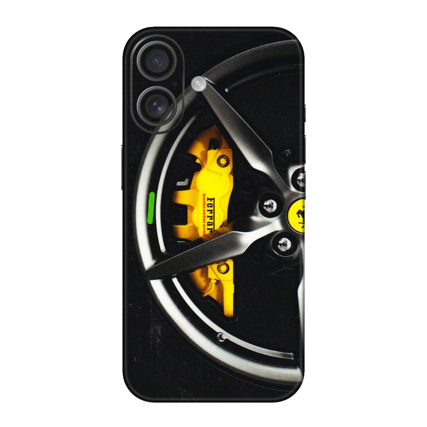 Apple iPhone Skins (All Models) - Ferrari Wheel Alloy - 3D Embossed Finish (L-173) iPhone 16