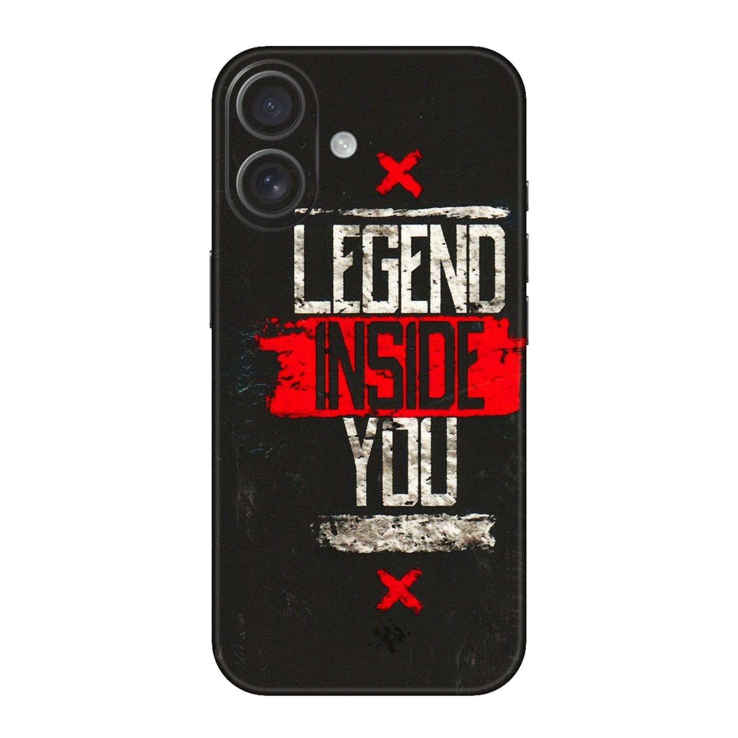 Apple iPhone Skins (All Models) - Legend Inside You - 3D Embossed Finish (L-186) iPhone 16