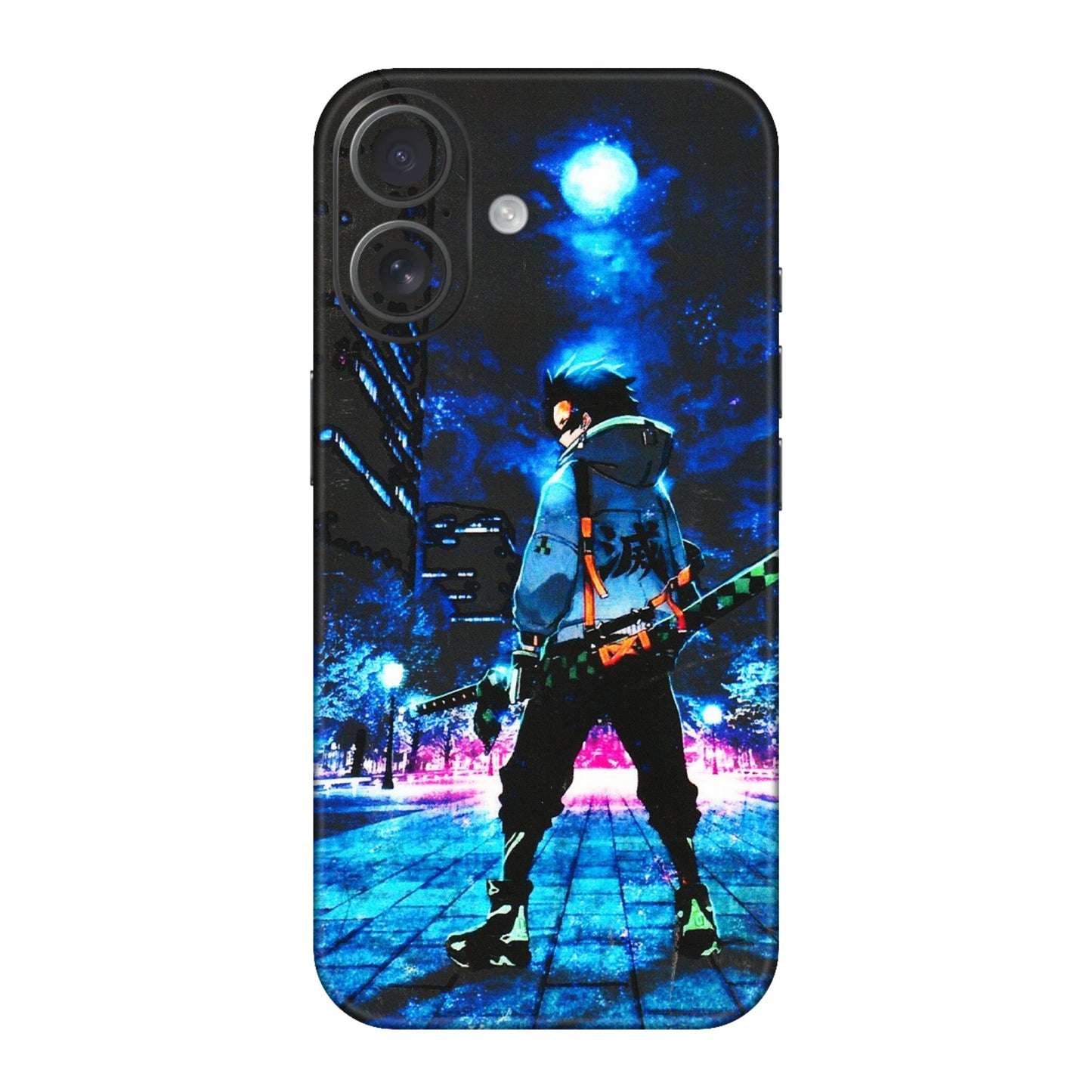 Apple iPhone Skins (All Models) - Demon Slayer Sword - 3D Embossed Finish (L-247) iPhone 16