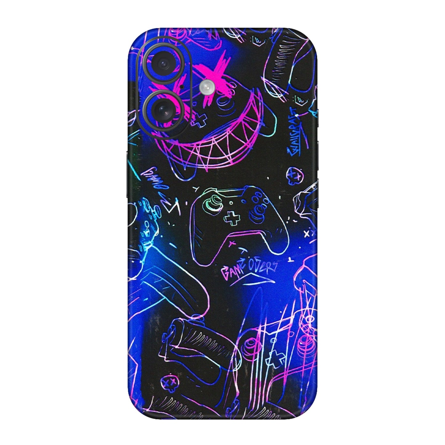 Apple iPhone Skins (All Models) - Gamers Paradise - 3D Embossed Finish (L-258) iPhone 16