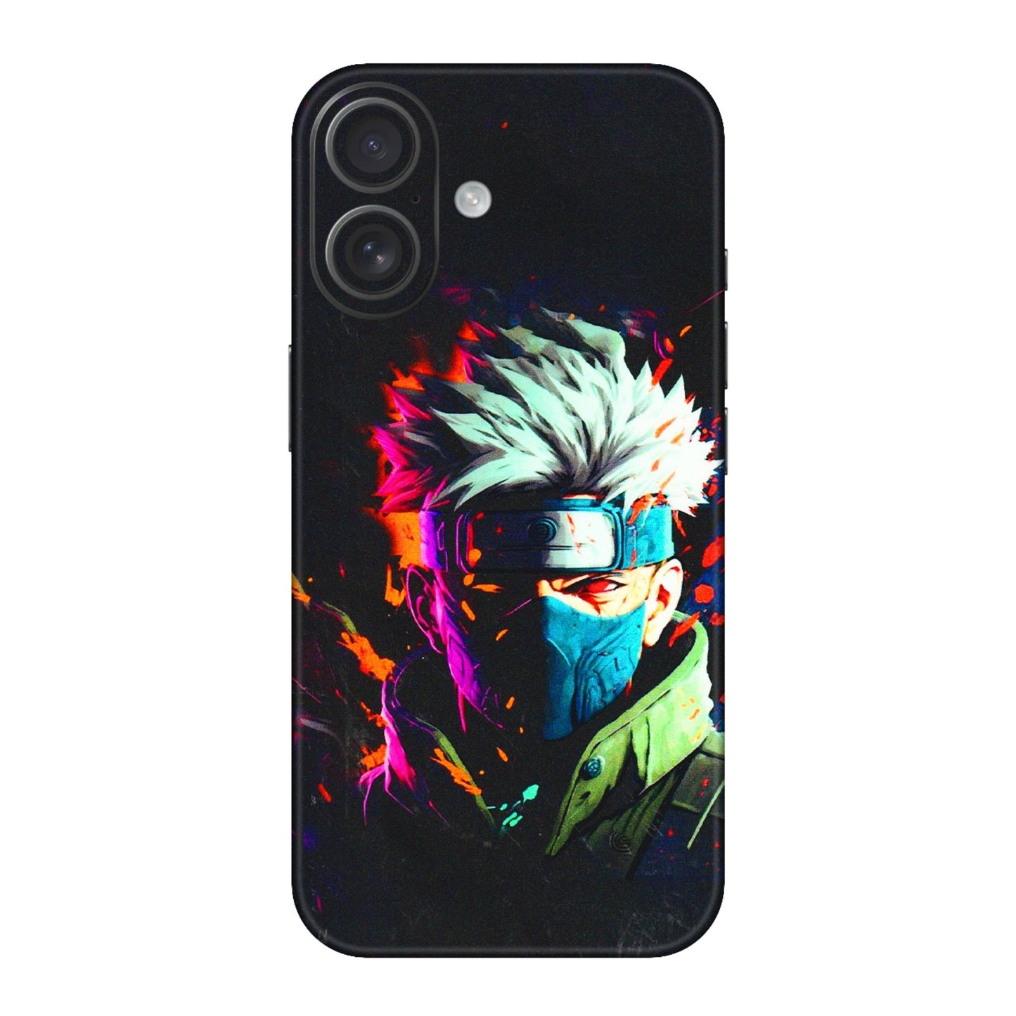 Apple iPhone Skins (All Models) - Anime Cool Character - 3D Embossed Finish (L-59) iPhone 16