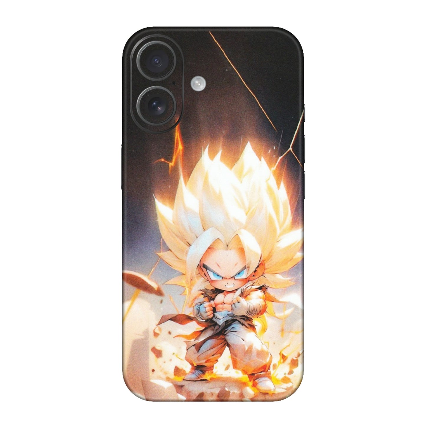 Apple iPhone Skins (All Models) - Goku Dragon Cute Anime - Matte Finish (M-131) iPhone 16