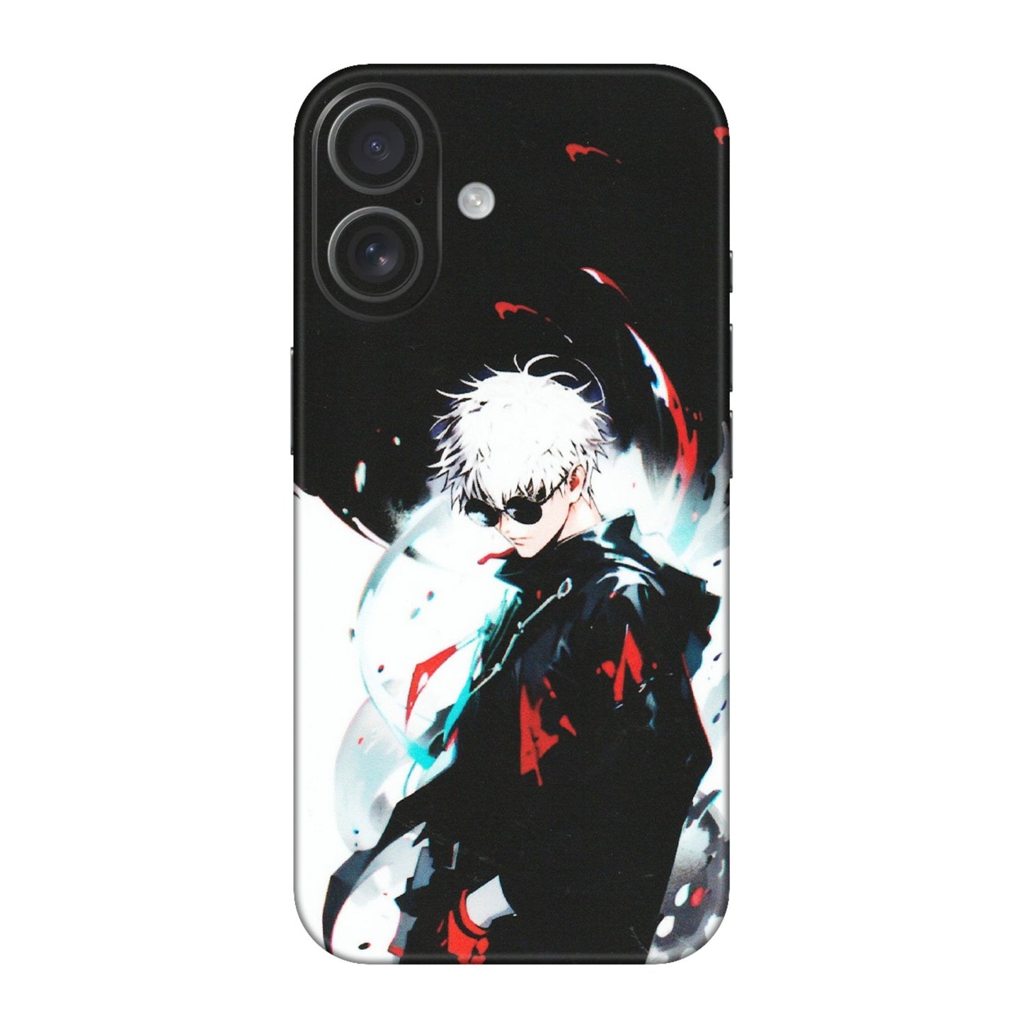 Apple iPhone Skins (All Models) - Gojo Powerful Charater Kaisen Anime - Matte Finish (M-144) iPhone 16