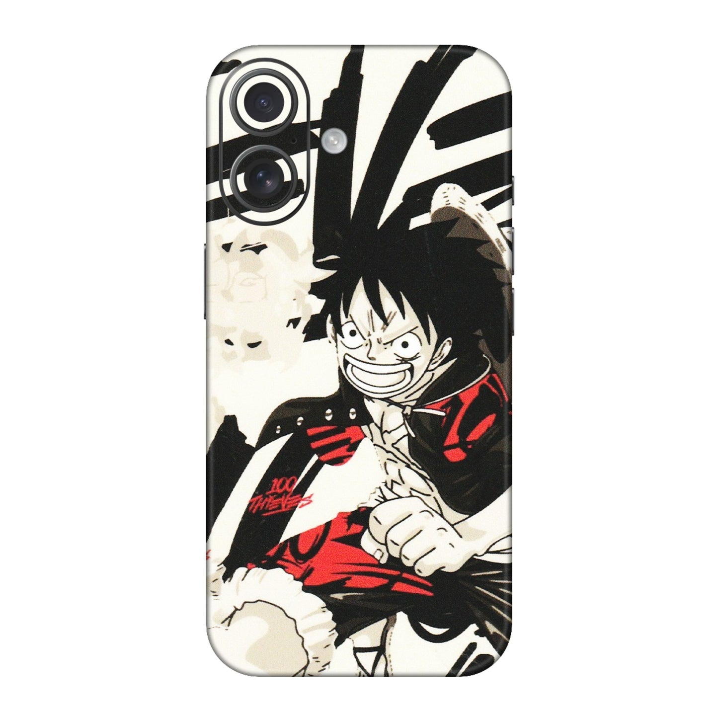 Apple iPhone Skins (All Models) - Monkey D.Luffy Manga Anime - Matte Finish (M-145) iPhone 16