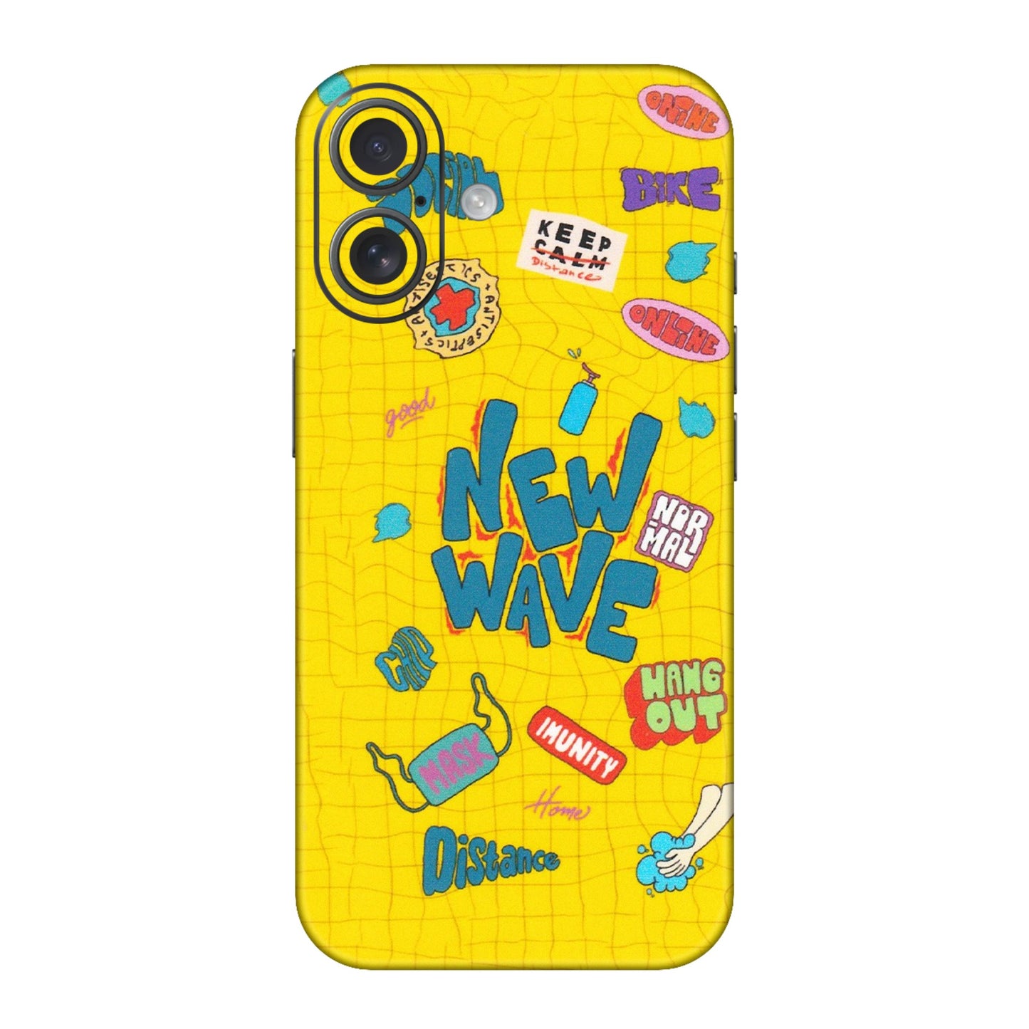 Apple iPhone Skins (All Models) - New Wave Life - Matte Finish (M-17) iPhone 16