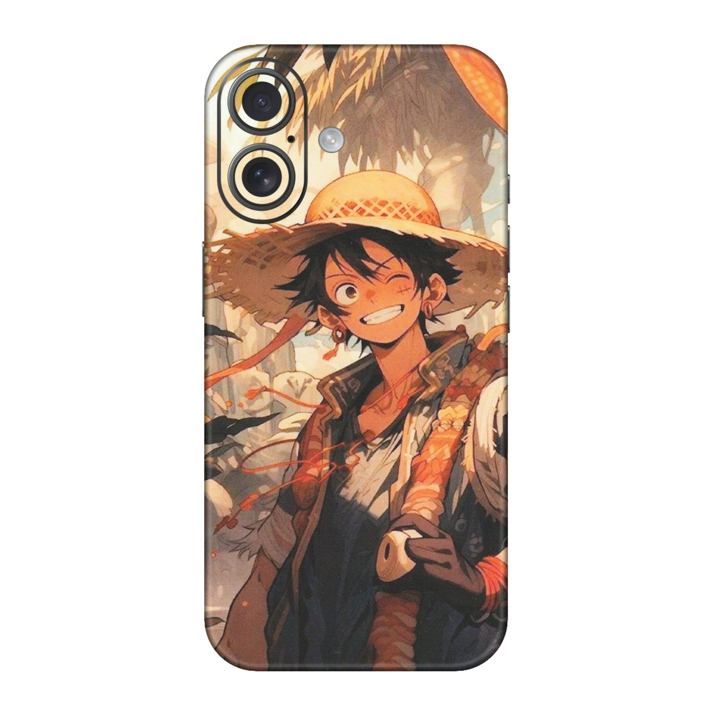 Apple iPhone Skins (All Models) - Anime Character Smile - Matte Finish (M-33) iPhone 16