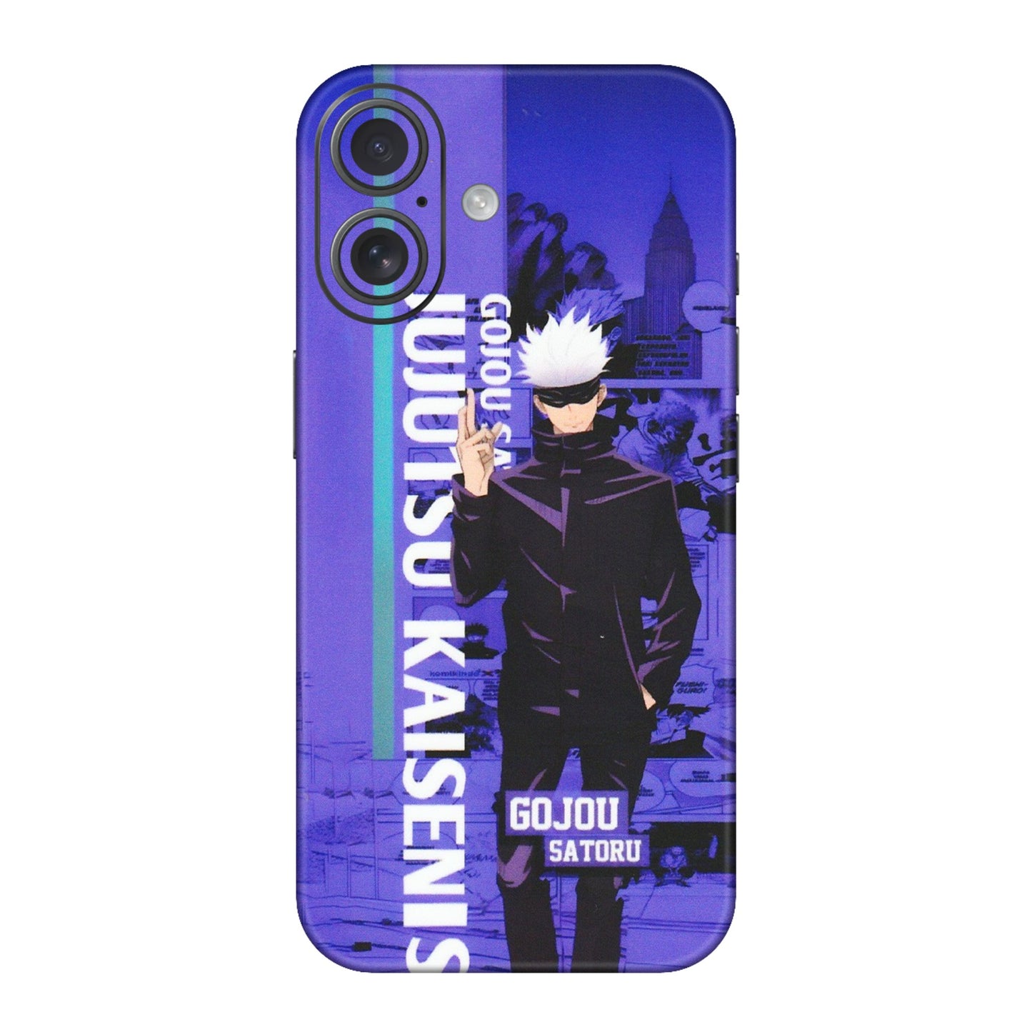 Apple iPhone Skins (All Models) - Jujutsu Kaisen Gojo - Matte Finish (M-05) iPhone 16