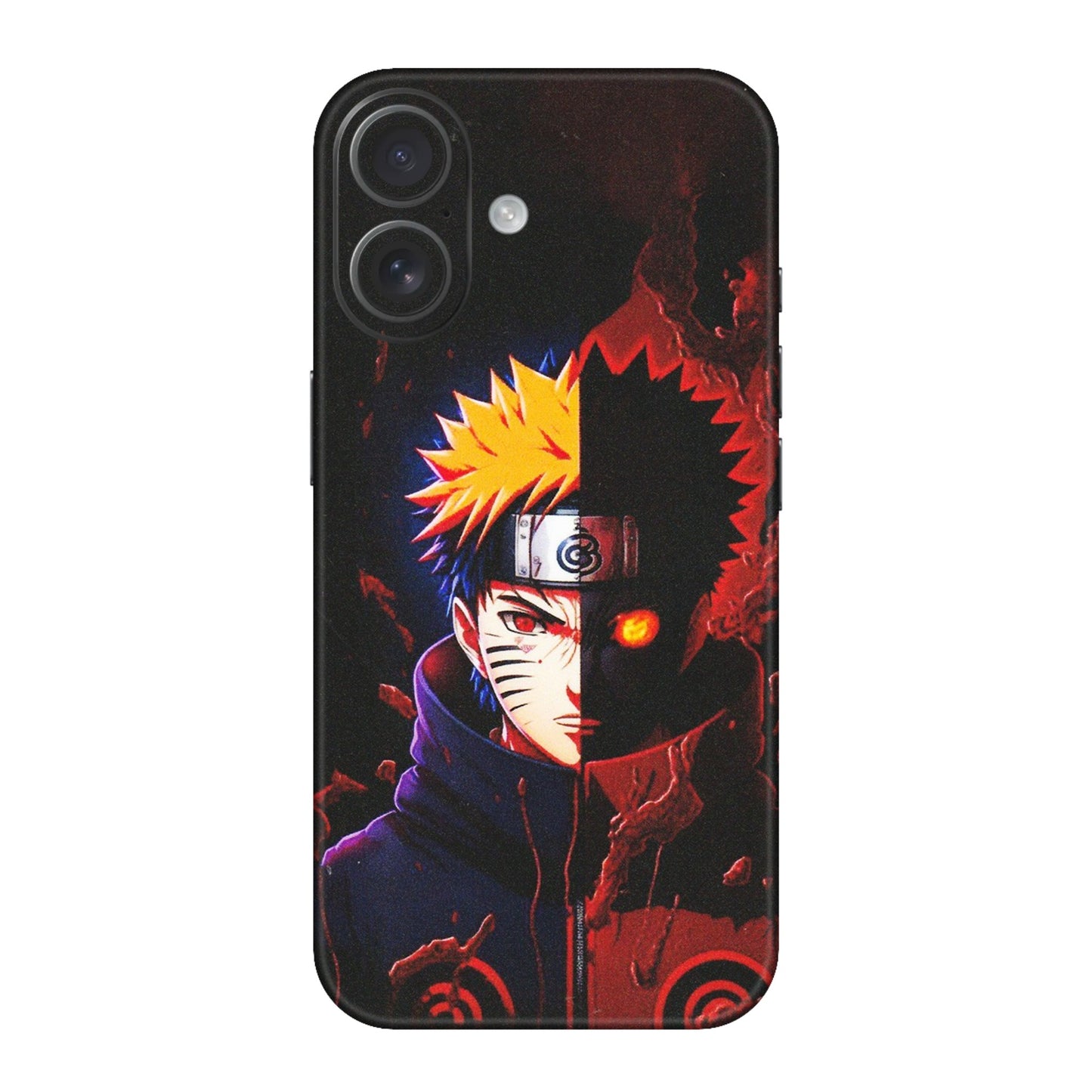 Apple iPhone Skins (All Models) - Naruto X Evil - Matte Finish (M-70) iPhone 16