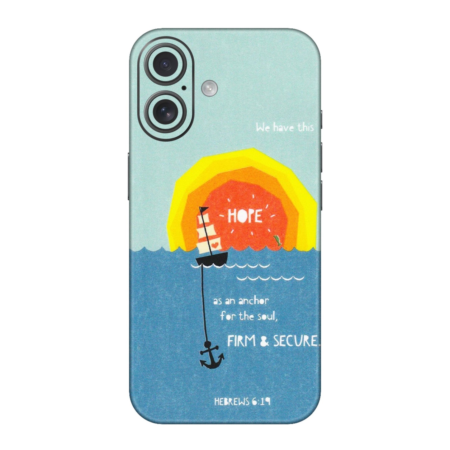 Apple iPhone Skins (All Models) - A Beautiful Sunset of Hope - Matte Finish (M-75) iPhone 16