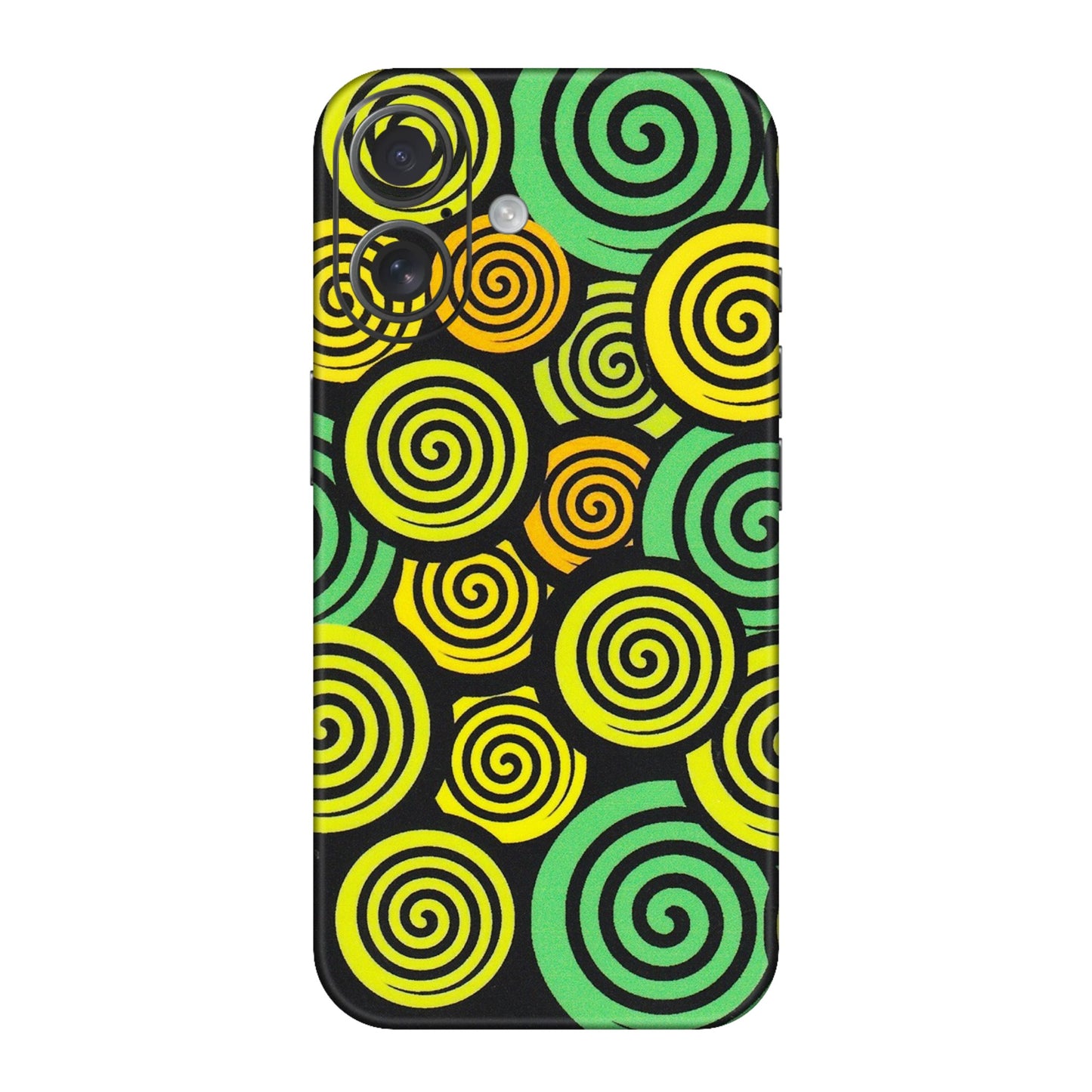 Apple iPhone Skins (All Models) - Crazy Spiral - Matte Finish (M-91) iPhone 16