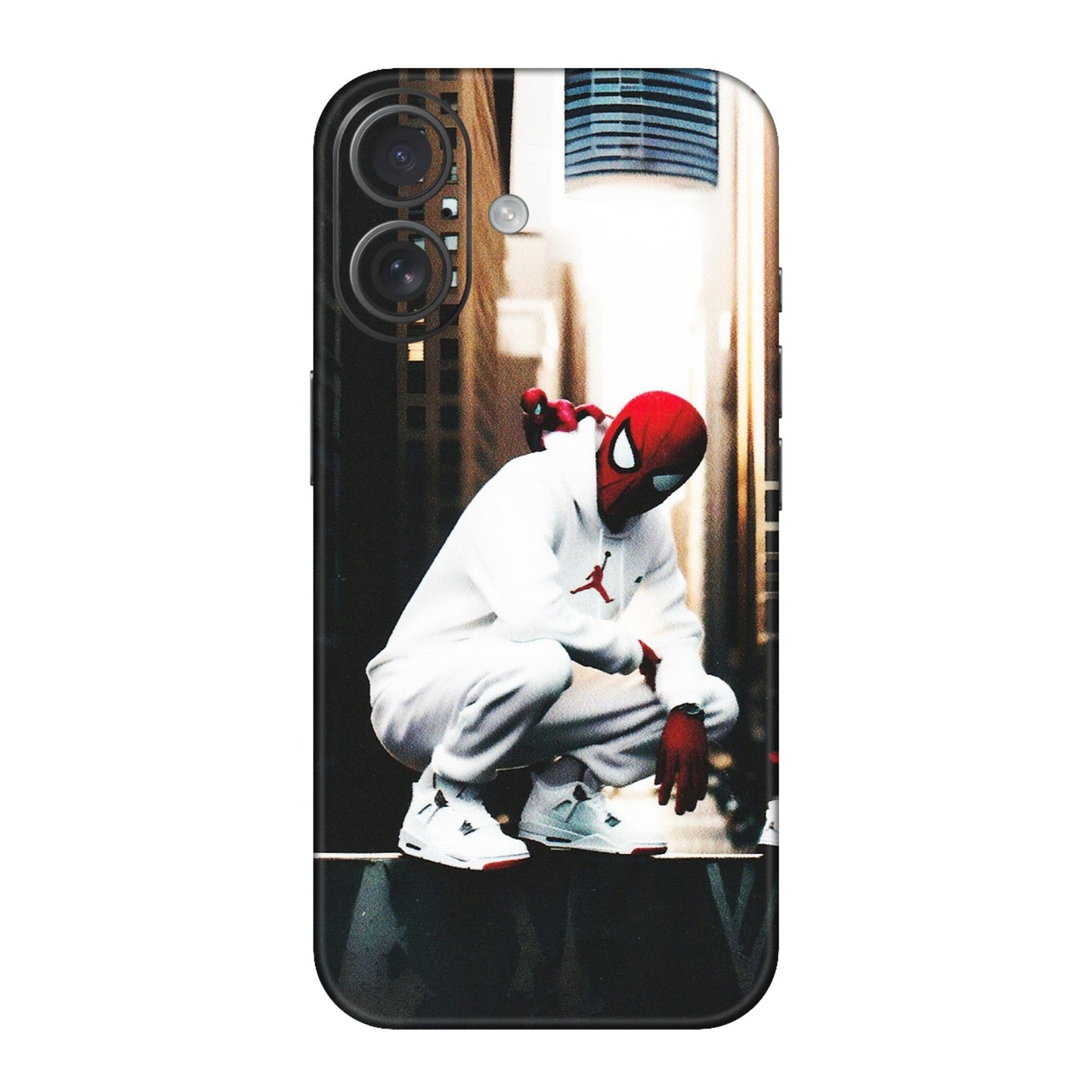 Apple iPhone Skins (All Models) - Sportsman Spider Man - Matte Finish (M-94) iPhone 16