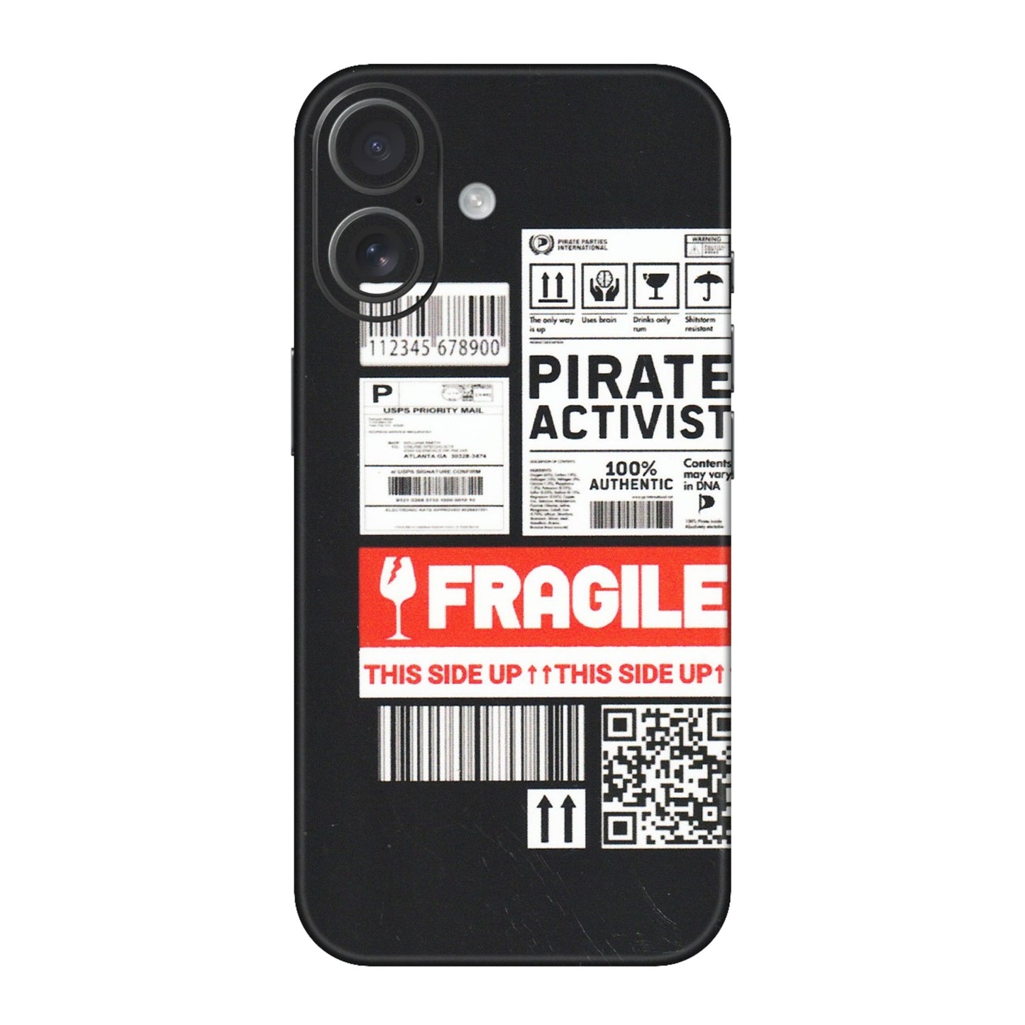 Apple iPhone Skins (All Models) - Handle With Care - Matte Finish (M-99) iPhone 16