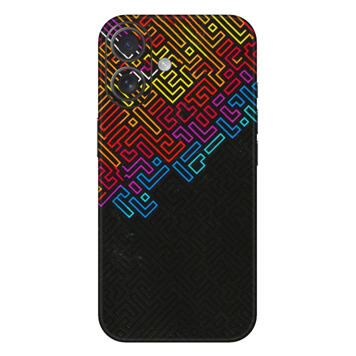 Apple iPhone Skins (All Models) - Dotme Pattern Art - 3D Embossed Finish (L-121) iPhone 16 Plus