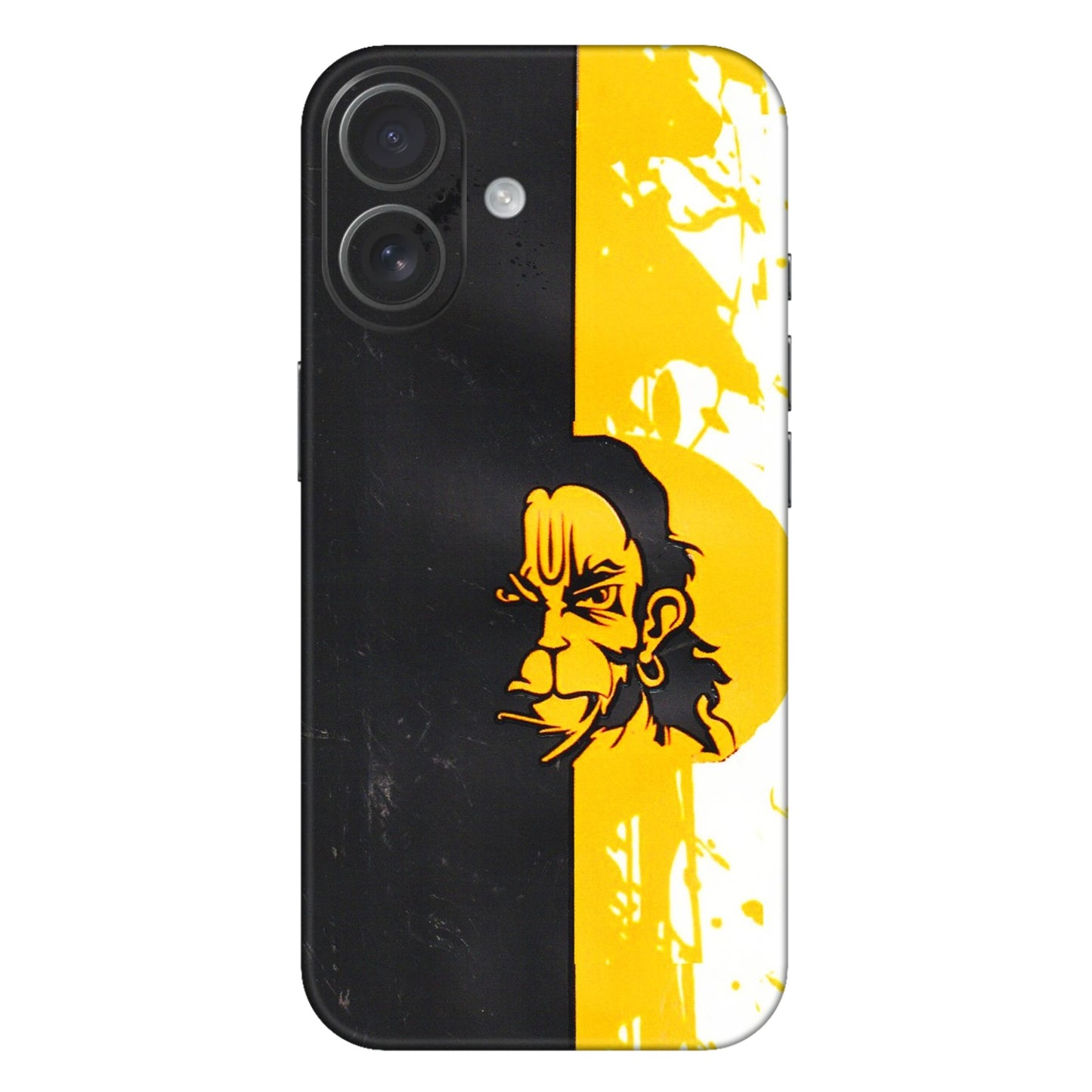 Apple iPhone Skins (All Models) - Bajrangbali - 3D Embossed Finish (L-151) iPhone 16 Plus
