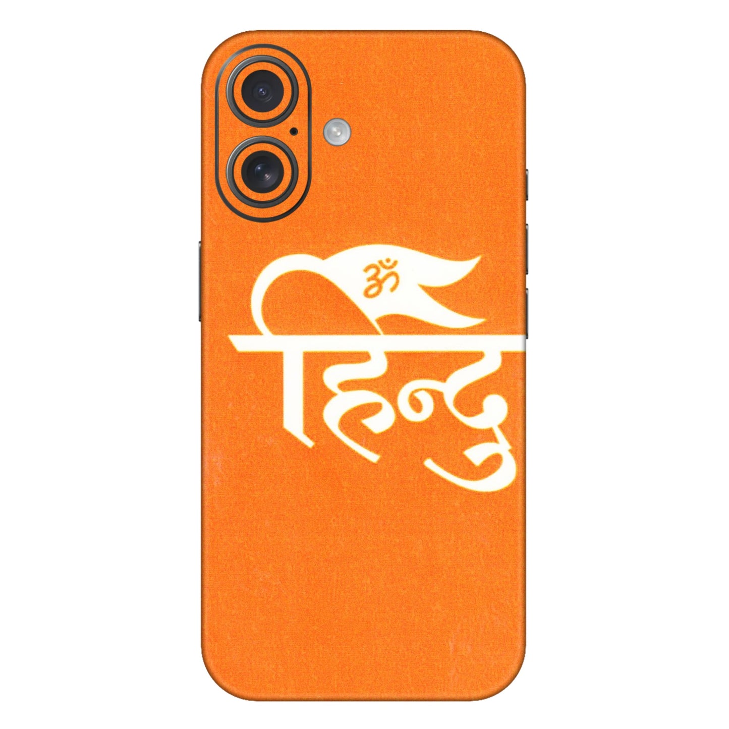 Apple iPhone Skins (All Models) - Hindu Kesari - 3D Embossed Finish (L-154) iPhone 16 Plus