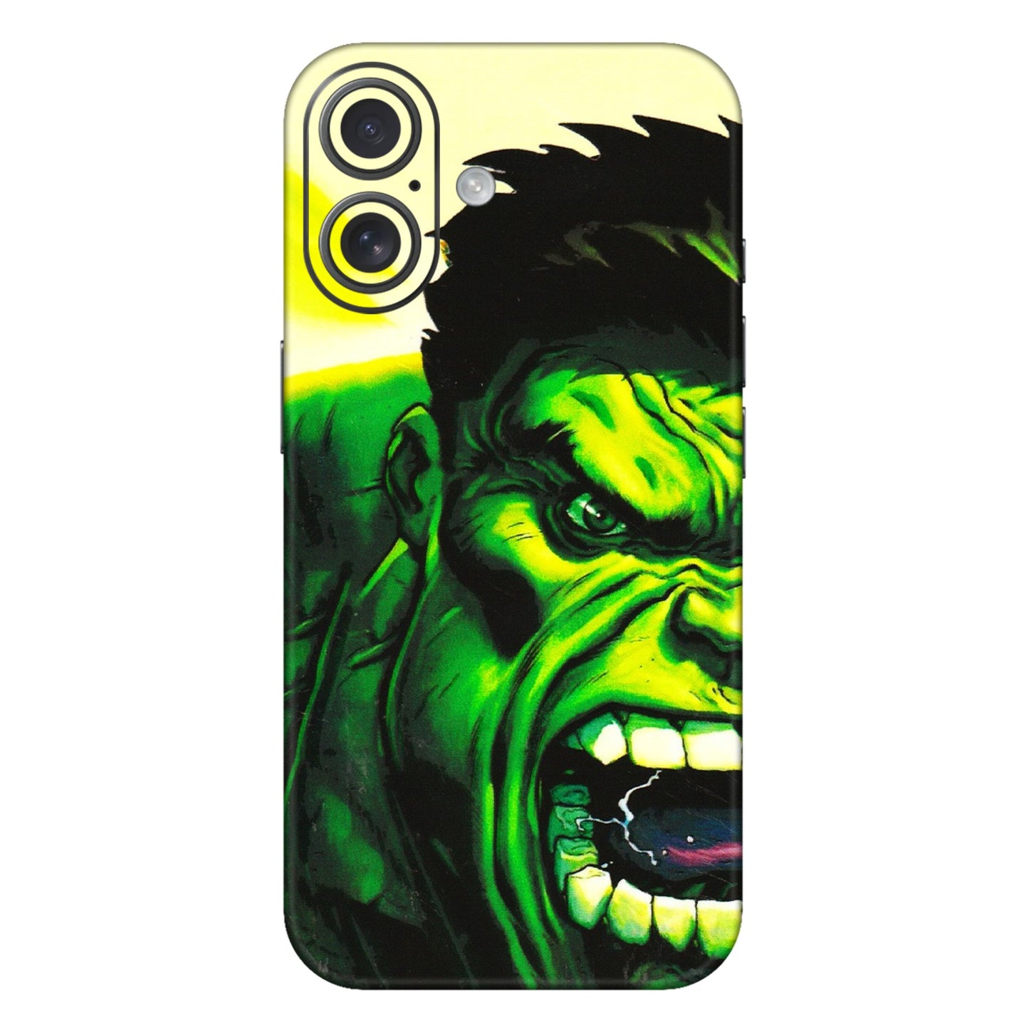 Apple iPhone Skins (All Models) - Hulk - 3D Embossed Finish (L-180) iPhone 16 Plus