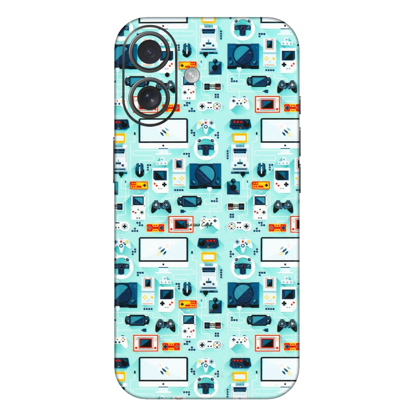 Apple iPhone Skins (All Models) - Gadgets Doodle - 3D Embossed Finish (L-184) iPhone 16 Plus