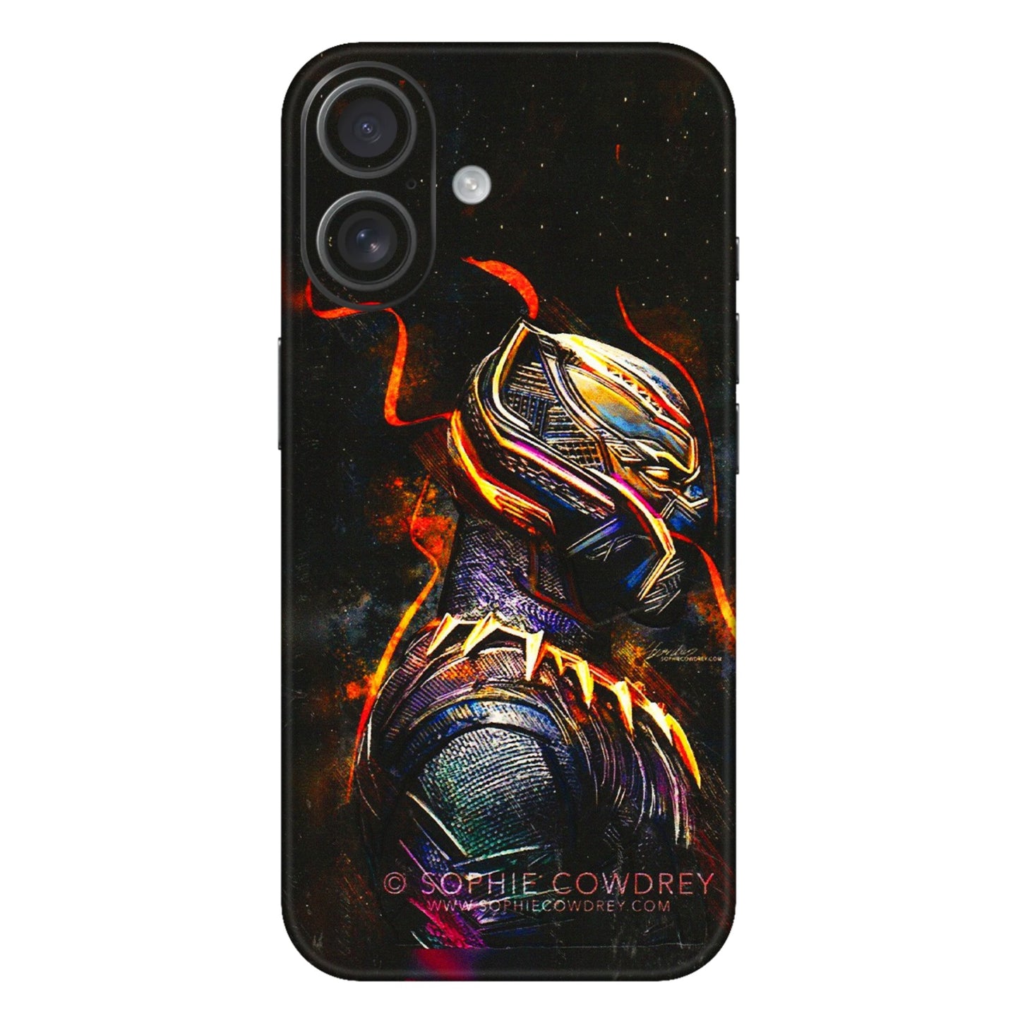 Apple iPhone Skins (All Models) - Black Panther - 3D Embossed Finish (L-190) iPhone 16 Plus